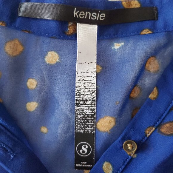 Kensie Sheer Sleeveless Top - Picture 6 of 7